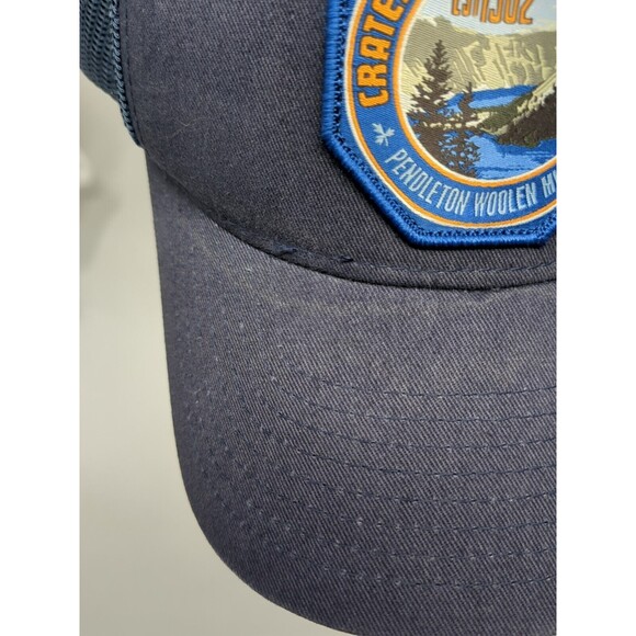 Pendleton Snapback Mesh Trucker Hat Baseball Cap Crater Lake National Park - Picture 7 of 8